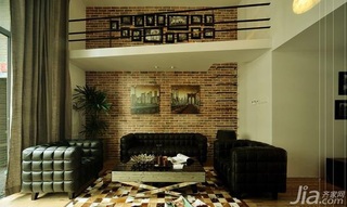 木水新古典风格公寓经济型140平米以上客厅沙发背景墙沙发图片