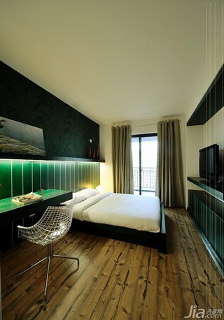 木水新古典风格公寓经济型140平米以上卧室床图片