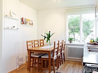 北欧风格二居室富裕型110平米餐厅餐桌效果图