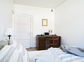 北欧风格一居室经济型40平米卧室装潢