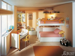 混搭风格二居室富裕型90平米儿童房改造