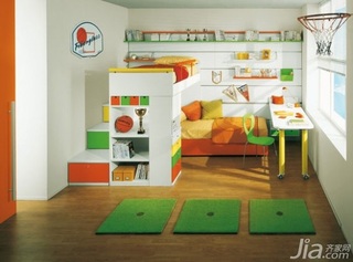 混搭风格二居室富裕型90平米儿童房装潢