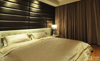 新古典风格三居室富裕型130平米卧室窗帘图片