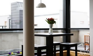 简约风格公寓经济型50平米餐厅餐桌效果图