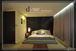 混搭风格别墅大气富裕型140平米以上卧室床图片