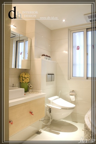 简约风格公寓经济型130平米卫生间洗手台图片