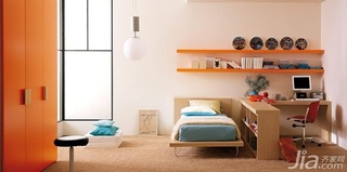 混搭风格二居室富裕型120平米儿童房儿童床效果图