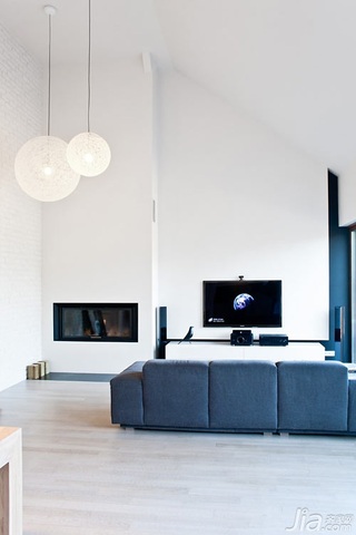 简约风格公寓经济型120平米客厅灯具图片
