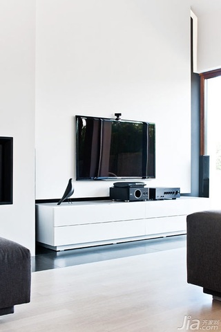简约风格公寓经济型120平米客厅电视柜图片