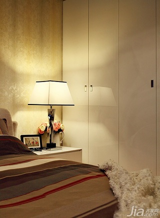 简约风格一居室富裕型90平米卧室灯具效果图