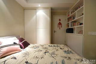 简约风格二居室富裕型80平米卧室衣柜设计图纸