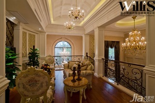 巫小伟欧式风格别墅大气豪华型140平米以上客厅沙发图片