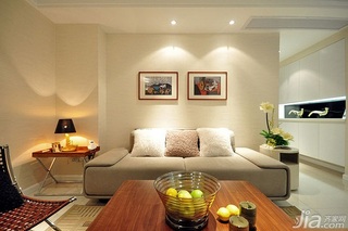 简约风格二居室富裕型客厅沙发图片