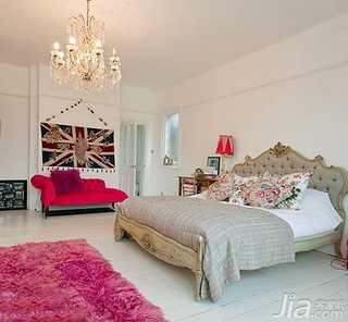 欧式风格富裕型卧室床效果图