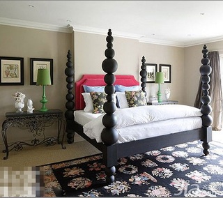 欧式风格富裕型卧室床效果图