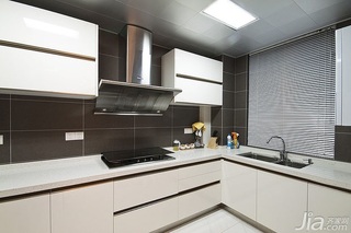 简约风格一居室富裕型90平米厨房橱柜设计图纸