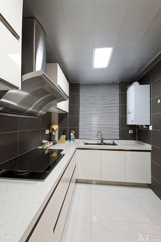 简约风格一居室富裕型90平米厨房橱柜设计图