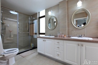 简约风格别墅富裕型140平米以上卫生间浴室柜效果图
