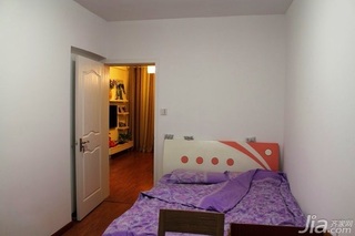 简约风格二居室经济型50平米卧室床效果图