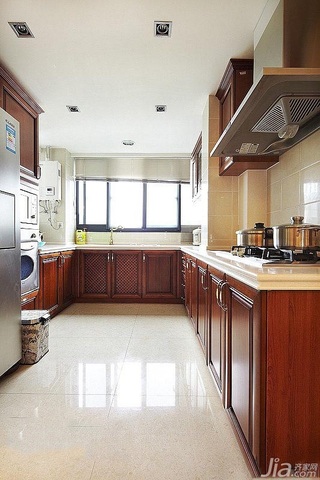 新古典风格别墅富裕型130平米厨房橱柜效果图