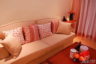 简约风格一居室经济型40平米客厅沙发效果图