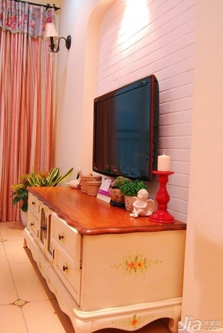 简约风格一居室经济型40平米客厅电视柜图片