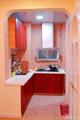 简约风格一居室经济型40平米厨房橱柜效果图