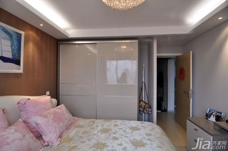 简约风格二居室经济型80平米卧室吊顶衣柜效果图