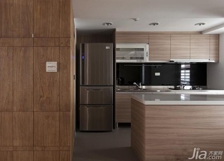简约风格一居室富裕型100平米厨房橱柜图片