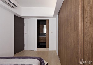 简约风格一居室富裕型100平米卧室设计图
