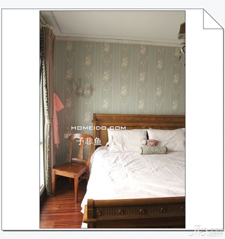 地中海风格公寓经济型120平米卧室床图片