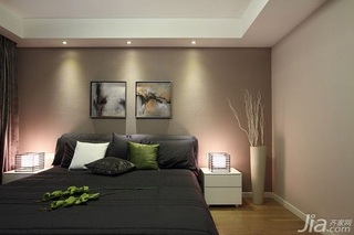 简约风格一居室富裕型卧室床效果图