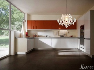 简约风格别墅豪华型140平米以上厨房橱柜定制