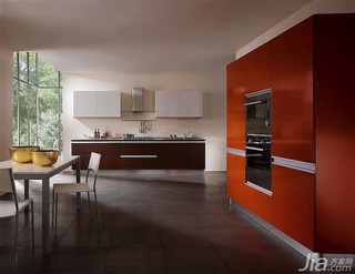 简约风格别墅豪华型140平米以上厨房橱柜定制