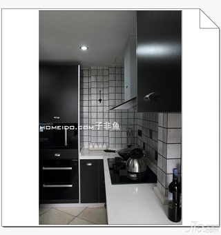 欧式风格小户型经济型60平米厨房橱柜设计图纸