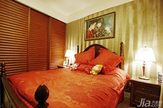 简约风格一居室经济型100平米卧室卧室背景墙床婚房设计图