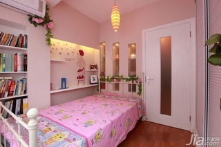 简约风格二居室经济型70平米卧室床图片