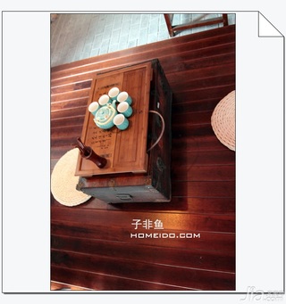 中式风格公寓艺术经济型100平米客厅榻榻米定做