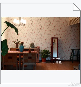 混搭风格公寓浪漫经济型100平米餐厅餐桌图片