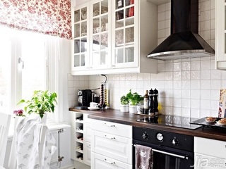 简约风格一居室经济型80平米厨房橱柜图片