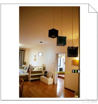 混搭风格公寓经济型110平米客厅沙发图片