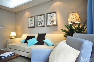 简约风格一居室富裕型70平米客厅沙发效果图