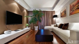 简约风格三居室富裕型客厅吊顶沙发效果图