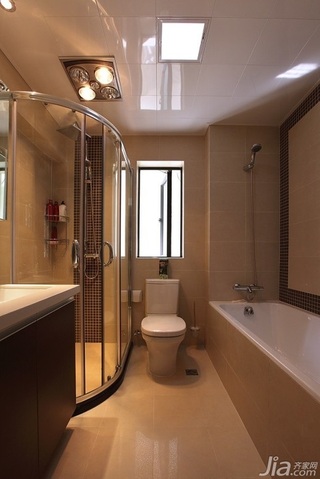 简约风格一居室经济型70平米卫生间装修