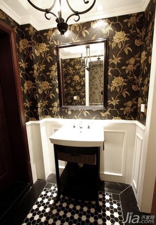 新古典风格一居室富裕型110平米洗手台效果图