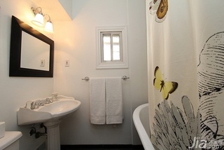 简约风格二居室富裕型110平米卫生间装潢