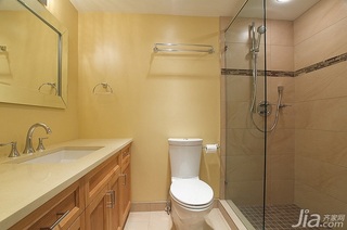 简约风格三居室富裕型130平米卫生间洗手台图片