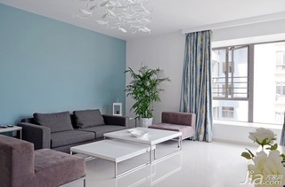 简约风格一居室富裕型120平米客厅沙发图片