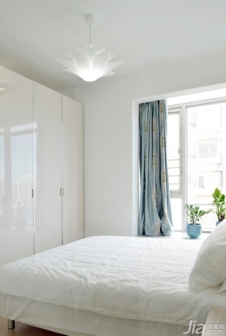 简约风格一居室富裕型120平米卧室衣柜设计图