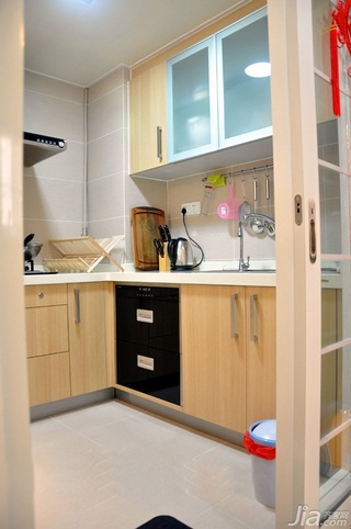二居室富裕型60平米厨房橱柜定制
